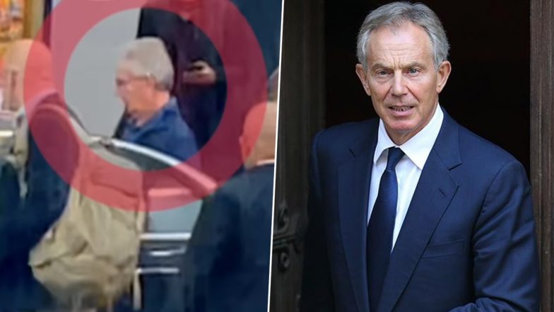 Anant Ambani-Radhika Merchant Wedding: Former UK Prime Minister Tony Blair Arrives in Mumbai to Attend the Grand Celebration (Watch Video)