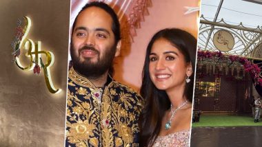 Anant Ambani and Radhika Merchant Wedding LIVE Streaming Online: Watch Video of Mukesh Ambani Son's Wedding Ceremony in Mumbai