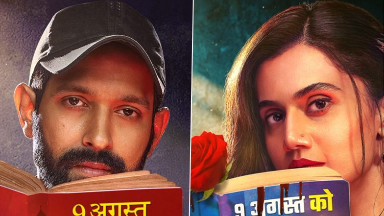 ‘Phir Aayi Hasseen Dillruba’: Taapsee Pannu, Vikrant Massey’s ‘Haseen Dillruba’ Sequel Set To Premiere on Netflix on August 9 (Watch Video)