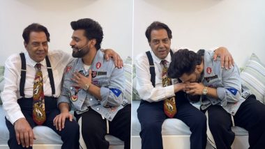 ‘Laughter Chefs Unlimited Entertainment’: Dharmendra Sings His Classic Hit ‘Yeh Dil Tum Bin Kahin Lagta Nahin’ With Rahul Vaidya (Watch Video)