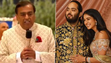 Anant Ambani and Radhika Merchant Wedding: Mukesh Ambani Shares Meaningful Message on Importance of Hindu Marriage (Watch Video)