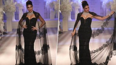 India Couture Week 2024: Jacqueliene Fernandez Calls Her Walk for Isha Jajodia a ‘Dream Come True’