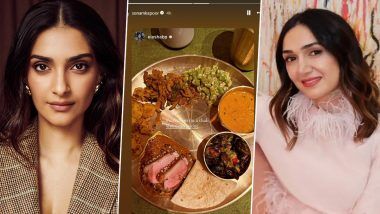Sonam Kapoor Enjoys Elegant Dinner Date With Business Tycoon Sunil Bharti Mittal’s Daughter Eiesha Bharti Pasricha in London (View Pic)