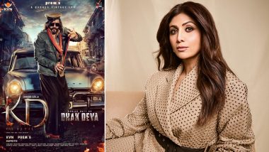 ‘KD - The Devil’: Sanjay Dutt’s Intense and Vintage ‘Dhak Deva’ Look Revealed on His 65th Birthday; Co-Star Shilpa Shetty Reacts (View Poster)