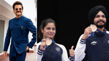 Paris Olympics 2024: Anil Kapoor Applauds Manu Bhaker and Sarabjot Singh for Winning Bronze in Air Pistol Event