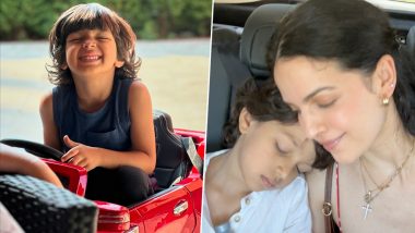 Natasa Stankovic Pens Loving Birthday Note for Son Agastya, Says ‘You Are a Blessing and I Will Always Be by Your Side’ (View Pics)