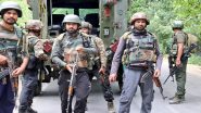 Jammu and Kashmir Encounter: Soldier Killed in Gunfight with Terrorists in Modergam Village in Kulgam District (Watch Video)