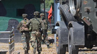 Terrorist Attack in Jammu and Kashmir: Indian Army Convoy Attacked by Terrorists in Machedi Area of Kathua District, Encounter Underway (Watch Video)