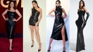 Janhvi Kapoor, Deepika Padukone & Other Bollywood Beauties in Leather, Faux Leather and Latex Dresses! View Pics