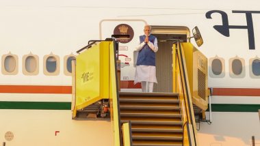 PM Narendra Modi Lands in Vienna From Moscow on Historic Austria Visit As Both Countries Focus on Tech Partnerships (See Pics)