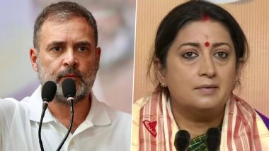 Rahul Gandhi Asks People Not to Be Nasty Towards BJP Leader Smriti Irani, Says 'Winning and Losing Happen in Life'