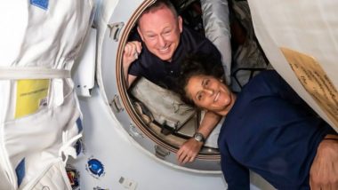 Sunita Williams and Barry Wilmore, NASA Astronaut Stuck in Space, Confident of Boeing Starliner Spacecraft's Safe Return to Earth (Watch Video)