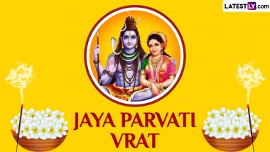 Jaya Parvati Vrat 2024 Greetings: Send Gauri Vrat Wishes, HD Images, Wallpapers and Messages To Celebrate the Traditional Festival