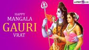 Mangala Gauri Vrat 2024 Wishes: Share Goddess Parvati HD Images, Gauri Vrat Messages, WhatsApp Greetings and Wallpapers To Celebrate the Auspicious Fast Observed During Sawan Maas