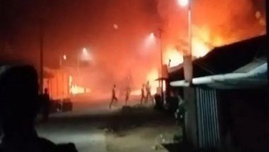 Tripura Violence: Several Houses and Shops Torched After Tribal Man Dies in Clash in Ganda Twisa