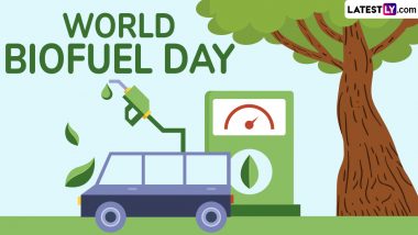 World Biofuel Day 2024 Wishes and HD Images: Send Messages, Greetings, Quotes and Wallpapers To Celebrate International Biodiesel Day