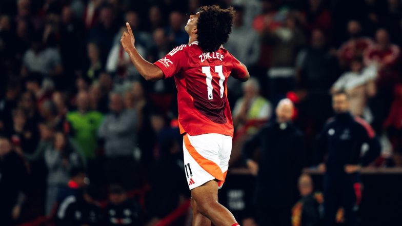 Manchester United 1-0 Fulham, Premier League 2024-25: Joshua Zirkzee Scores on His Debut to Earn Crucial Victory for Red Devils (Watch Highlights)