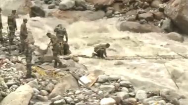 Cloudburst Near Samej Bridge: 13 Dead After Cloudburst Triggered by Rainfall Occur Near Shrikhand in Himachal Pradesh; Rescue Operations Underway