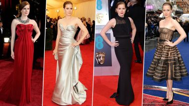 Amy Adams Birthday: Check Out Most Beautiful Red Carpet Looks of the Actress (View Pics)