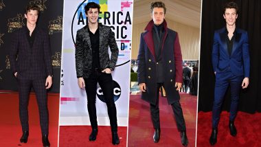 Shawn Mendes Birthday: Pics of the Singer Flaunting His Sartorial Skills on the Red Carpet!