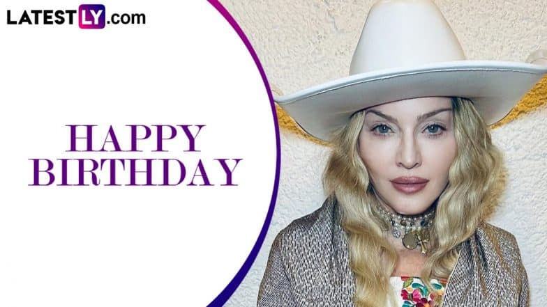 Happy Birthday Madonna: Best Songs By the Singer to Listen to!