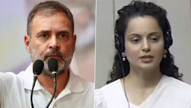 ‘Rahul Gandhi Is Pasta With Kadi Patta Ka Tadka,’ Says Kangana Ranaut Amid Caste Row (See Pic)