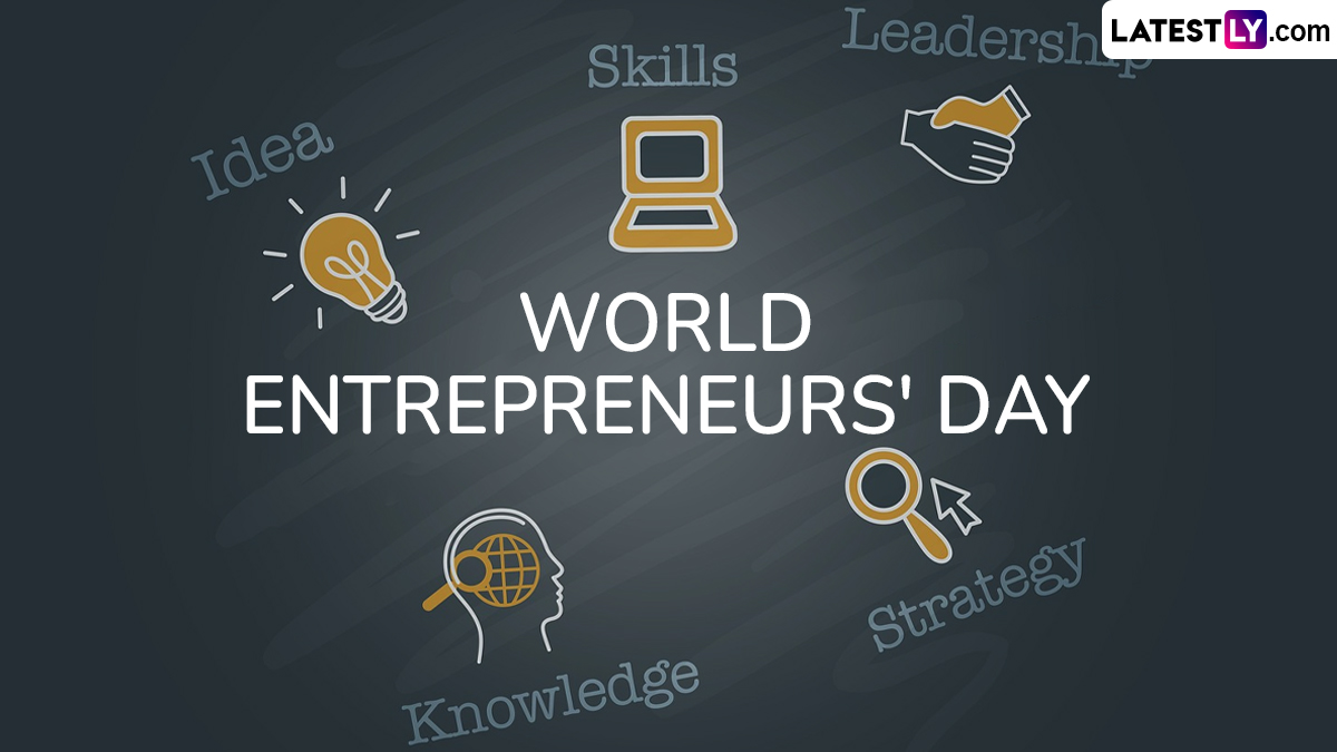 Festivals & Events News | Happy World Entrepreneurs Day 2024 Wishes and ...