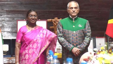 President Droupadi Murmu in Timor-Leste: Indian President Conferred With Country’s Highest Civilian Award ‘Grand-Collar of the Order’ by Counterpart José Ramos-Horta (See Pics)