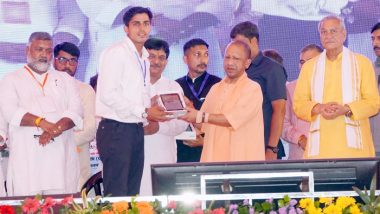 Uttar Pradesh CM Yogi Adityanath Hands Out Appointment Letters to 5,000 Youths; Launches Projects Worth INR 705 Crore (See Pics)