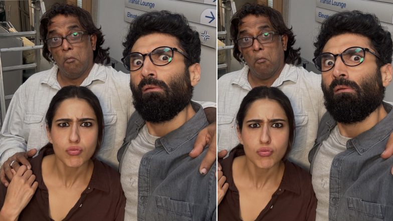 ‘Metro in Dino’: Aditya Roy Kapur and Anurag Basu Join Sara Ali Khan’s Goofy Antics in THIS Fun BTS Pic; Latter Writes, ‘Madness Mein Hum Teeno’