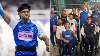 Paris Paralympics 2024: Neeraj Chopra Extends Best Wishes to Indian Paralympic Athletes, Says ‘Keep Inspiring Us’