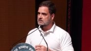 Rahul Gandhi Again Presses Caste Census Demand; Says &lsquo;Checked Miss India List, Found No Women From Dalit, Tribal or OBC&rsquo; (Watch Video)