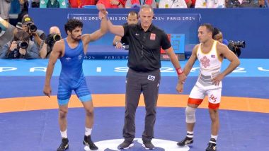 Indian Prime Minister Narendra Modi Congratulates Grappler Aman Sehrawat for Winning Bronze Medal at Paris Olympics 2024