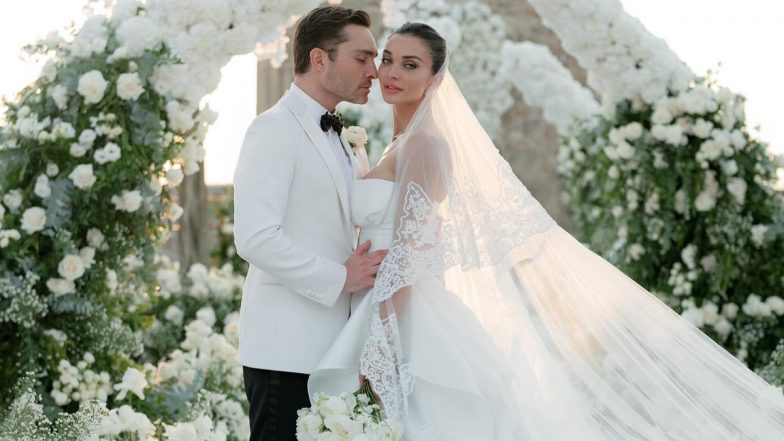 Amy Jackson Ties the Knot With Ed Westwick; Newlyweds Share Dreamy Italian Wedding Photos on Insta