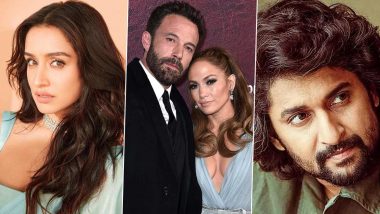 Entertainment News Roundup: Jennifer Lopez and Ben Affleck Divorce; Shraddha Kapoor Surpasses PM Modi on Instagram; Nani Reacts to Arshad Warsi’s ‘Joker’ Comment and More