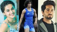 Paris Olympics 2024: Ayushmann Khurrana, Taapsee Pannu, Samantha Ruth Prabhu and Others Express Joy Over Vinesh Phogat’s Historic Win