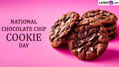 National Chocolate Chip Cookie Day 2024 Date and History: Know Significance of the Day Dedicated to Chocolate Chip Cookies