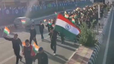 Independence Day 2024: Indian Army Takes Out ‘Tiranga Yatra’ in Leh, Ladakh (Watch Video)