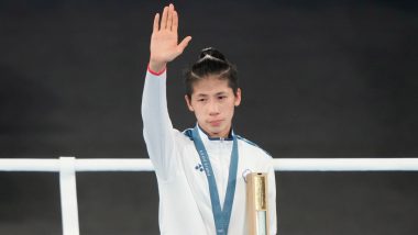 Boxer Lin Yu-ting Cries After Winning Gold Medal in Women's 57 Kg Boxing at Paris Olympics 2024 Amid Gender Row