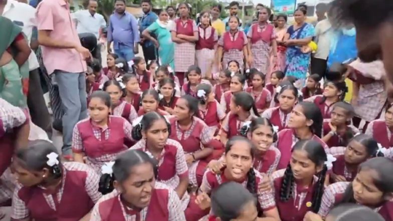 Students Protest at Rangareddy Gurukul School in Shamsabad Over Poor Food and Water Quality