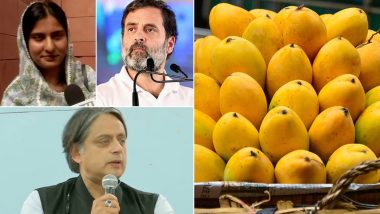 Pakistan High Commission Gifts Basket of Mangoes to Rahul Gandhi, Shashi Tharoor, Iqra Hasan and 4 Other MPs: Reports