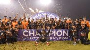 LLC 2024: Manipal Tigers and Konark Suryas Odisha To Face-Off in Legends League Cricket Opener on September 20