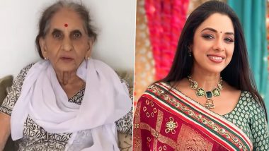 Rupali Ganguly’s Mother-in-Law Passes Away: ‘Anupamaa’ Actress Urges Fans To ‘Cherish Parents and Grandparents’ (Watch Video)