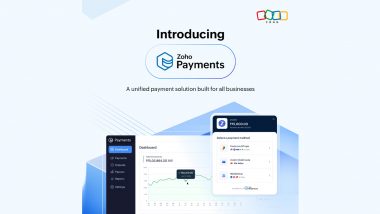 Zoho Launches Zoho Payments, Unified Payment Solution for Businesses in India