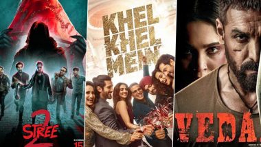 ‘Stree 2’ Box Office Day Collection 4: Shraddha Kapoor-Rajkummar Rao’s Film Dominates Akshay Kumar’s ‘Khel Khel Mein’ and John Abraham’s ‘Vedaa’, Collects INR 204 Crore in India