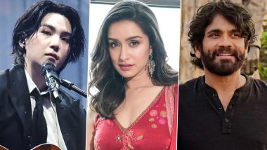 Entertainment News Roundup: Shraddha Kapoor Surpasses Priyanka Chopra on Instagram, BTS Suga DUI Case Update, Nagarjuna Akkineni Slams HYDRA for Demolishing N-Convention Centre & More