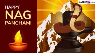 Nag Panchami 2024 Wishes and HD Images: Share WhatsApp Greetings, Quotes and Wallpapers To Celebrate the Auspicious Sawan Mahina Festival Dedicated To Nag Devta