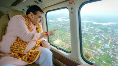 Bhajanlal Sharma Conducts Aerial Survey of Affected Areas As Rain Disrupts Normal Life in Rajasthan