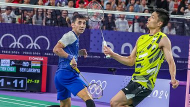 Did You Know Lakshya Sen's Opponent in Quarterfinal Chou Tien Chen Was Diagnosed With Early Stage Colorectal Cancer During Paris Olympics 2024 Preparations? Know Inspirational Story of Chinese Taipei Badminton Star