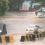 Gurugram Rains: Heavy Rain Lashes Parts of Haryana’s City, Leads to Waterlogging and Traffic Disruptions (Watch Videos)